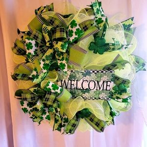 St patty wreath